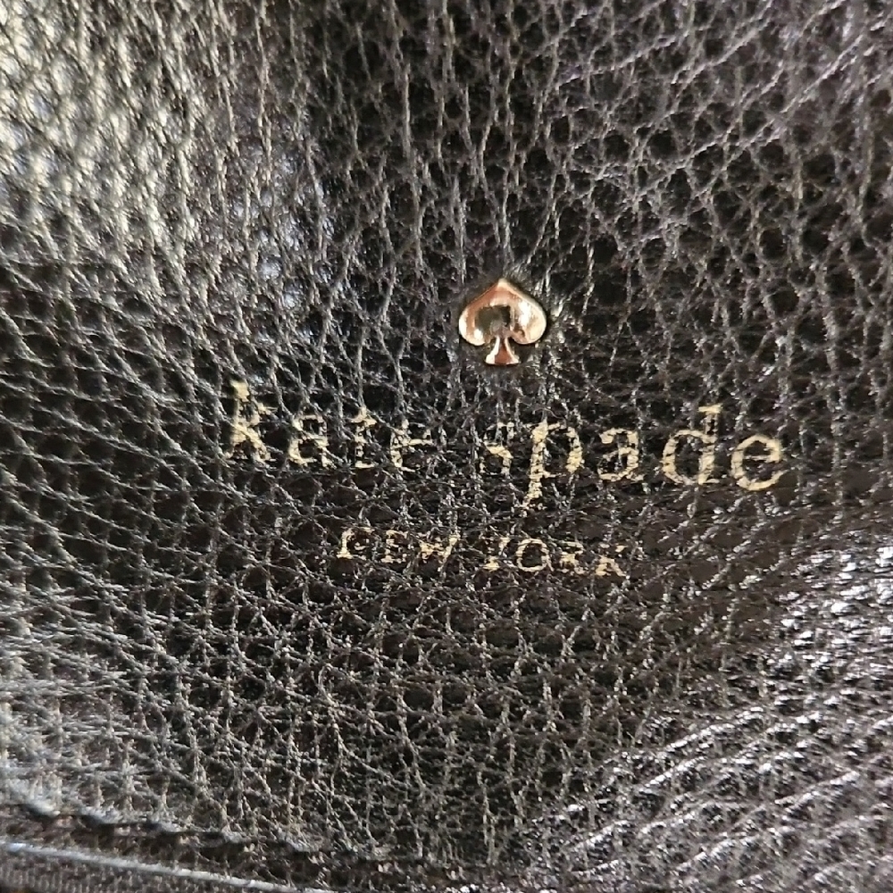 Kate Spade Black Pebble Leather Crossbody Bag - Picture 3 of 10